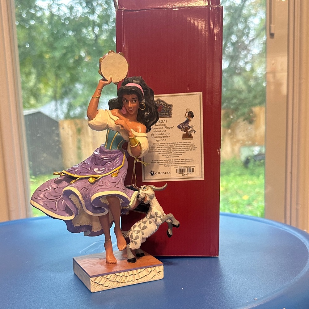 Enesco Gypsy Dancer Figurine with Goat